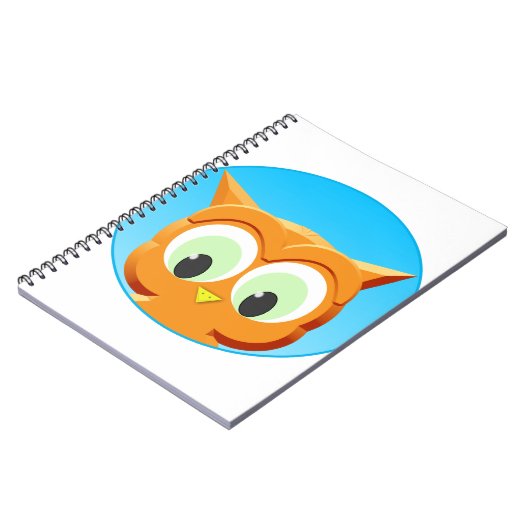 Carnet Face D'Une Petite Chouette (Côté gauche)