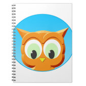 Carnet Face D'Une Petite Chouette (Devant)