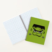 Carnet Face Frankenstein Halloween (Intérieur)