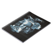 Carnet Faceless - Techno-Goth Streetwear Design (Côté gauche)