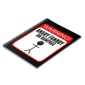 Carnet fâché de Fanboy (Côté gauche)