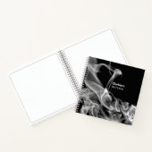 Carnet Fâcheux Abstrait noir blanc Fumer Flumes (Intérieur)