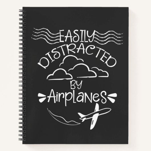 Carnet Facile à distraire par avion Aviator Pilot (Devant)