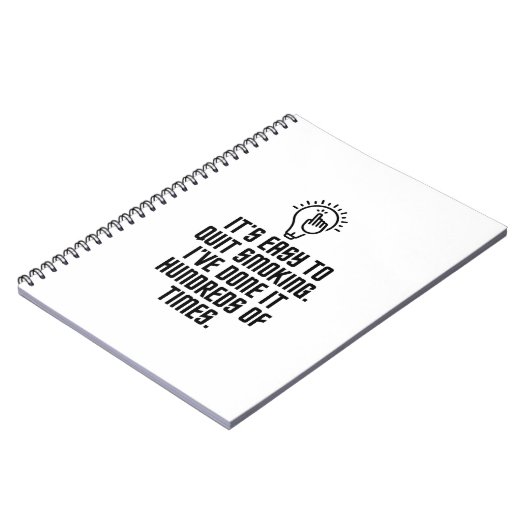 Carnet Facile d'arrêter de fumer (Côté gauche)