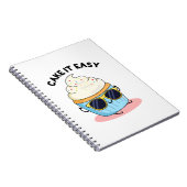 Carnet Facile Gâteau Blague de Cupcake Drôle (Côté Droit)