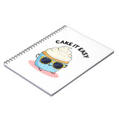 Carnet Facile Gâteau Blague de Cupcake Drôle (Côté gauche)