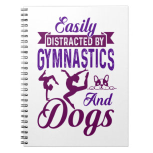 Carnet Facilement distrait par la gymnastique et les chie