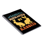 Carnet Facilement Distrait Par Les Lapins (Côté Droit)