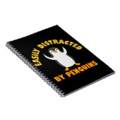 Carnet Facilement Distrait Par Les Manchots (Côté Droit)