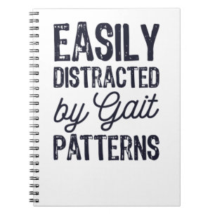 Carnet Facilement Distrait Par Les Motifs Gait