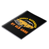 Carnet Facilement Distrait Par Les Vieilles Voitures (Côté gauche)