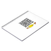 Carnet Facilement Distrait Par Poulets En Caoutchouc Drôl (Côté gauche)