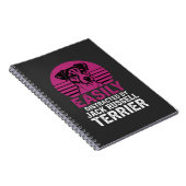 Carnet Facilement Distrait Par Un Terrier Jack Russell (Côté Droit)