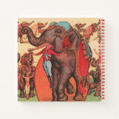 Carnet Faire Des Éléphants Avec Des Femmes Et Des Formate (Dos)