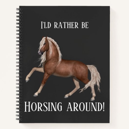 Carnet Faire du cheval autour (Devant)