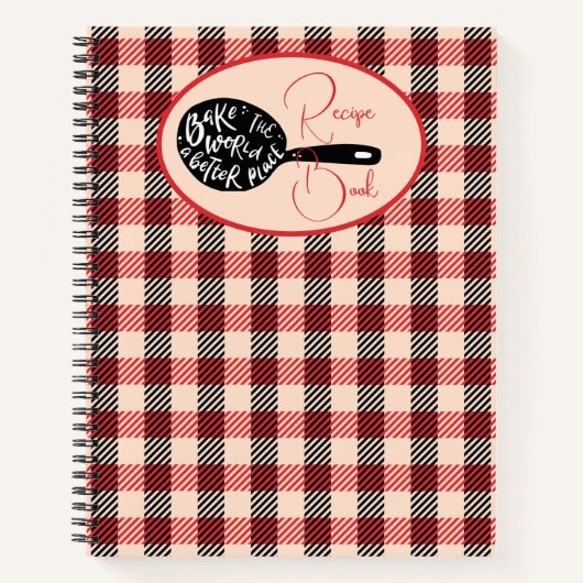 Carnet Faire du monde un meilleur endroit Recette (Devant)