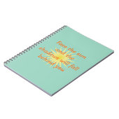 Carnet Faire face au soleil (Côté gauche)