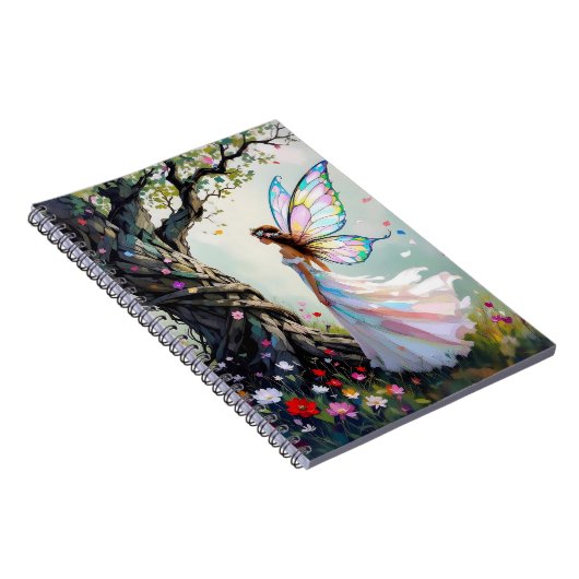 Carnet Fairy and Magical Vine Wrapped Tree (Côté Droit)