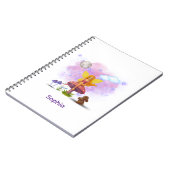 Carnet Fairy Garden Notebook Birthday Gift (Côté gauche)