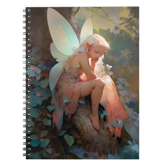 Carnet Fairy Girl'Imaginaire Art (Devant)