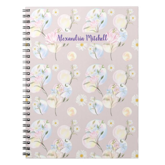 Carnet Fairy Princess Garden Rose (Devant)