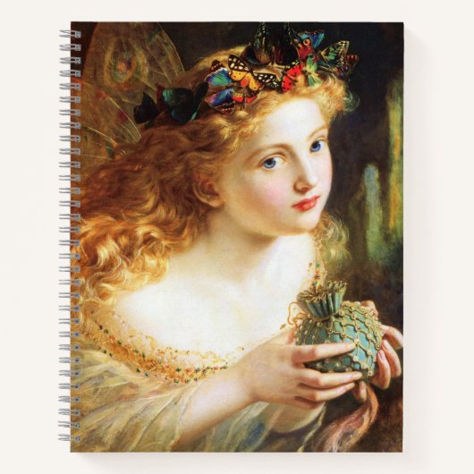 Carnet Fairy Queen - Sophie Anderson (Devant)