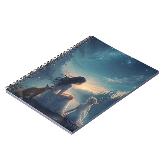 CARNET FAIRY SISTERS AND THE FOX (Côté gauche)