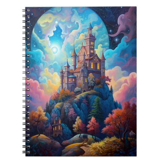 Carnet Fairy Tale Castle Imaginaire Art (Devant)
