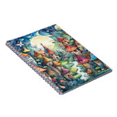 Carnet Fairyland joli décor de conte de fées (Côté Droit)