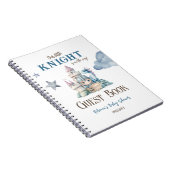 Carnet Fairytale Dreamy Dragon Knight Baby shower invité (Côté Droit)