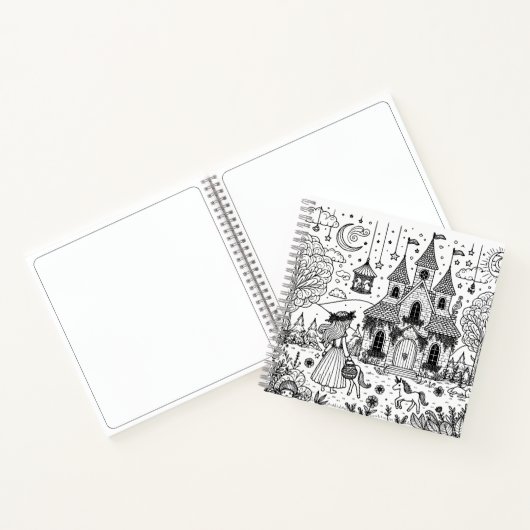 Carnet Fairytale Theme Color Me (Intérieur)