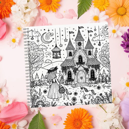 Carnet Fairytale Theme Color Me