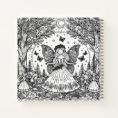 Carnet Fairytale thème princesse et châteaux Couleur moi (Dos)