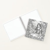 Carnet Fairytale thème princesse et châteaux Couleur moi (Intérieur)