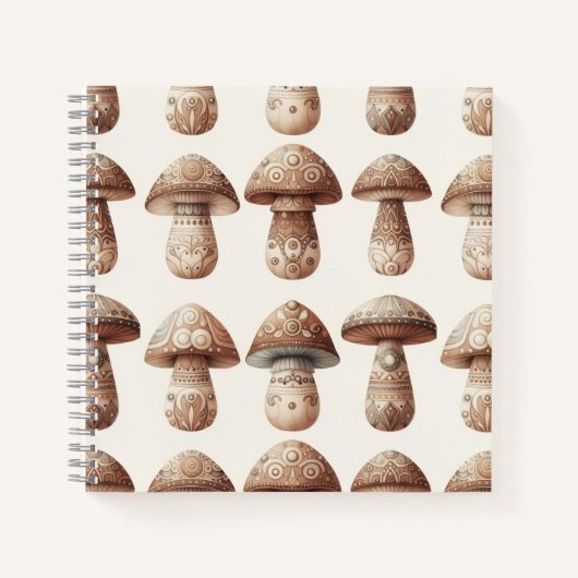 Carnet Faiseur de Champignons (Devant)