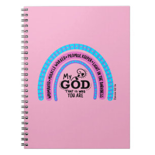 Carnet Faiseur de chemin Ouvrier de miracles Mon Dieu C'e