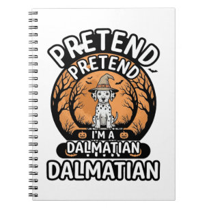 Carnet Faisons comme si j'étais un chien dalmatien d'Hall