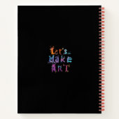 Carnet Faisons de l'art moderne Sketchbook pour les artis (Dos)