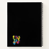 Carnet Faisons de l'enseignant d'art Abstrait Splash Sket (Dos)