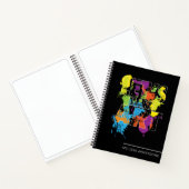 Carnet Faisons de l'enseignant d'art Abstrait Splash Sket (Intérieur)
