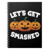 Carnet Faisons tomber Citrouille Jack-o'-lantern Hallowee (Devant)