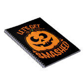 Carnet Faisons tomber Tipsy Halloween Jack-O’-Lantern (Côté Droit)