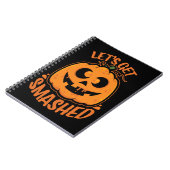 Carnet Faisons tomber Tipsy Halloween Jack-O’-Lantern (Côté gauche)
