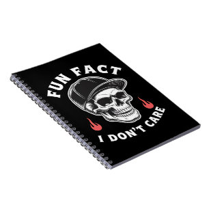 Carnet Fait amusant Je m'en fiche Citation drôle de squel