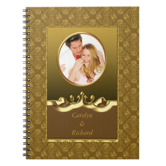 Carnet fait sur commande de journal de photo (Devant)