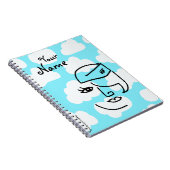 Carnet fait sur commande de journal de rétro (Côté Droit)
