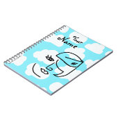 Carnet fait sur commande de journal de rétro (Côté gauche)