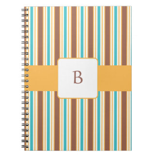 Carnet fait sur commande de monogramme de brise