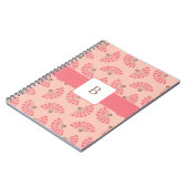 Carnet fait sur commande de monogramme de fans (Côté gauche)