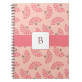 Carnet fait sur commande de monogramme de fans (Devant)